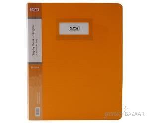 Saya SY-330A Golden-Yellow A4 Size Display Book 30 Pockets