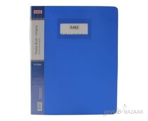 Saya SY-330A Royal-Blue A4 Size Display Book 30 Pockets