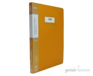 Saya SY-320F Golden-Yellow Foolscap Size Display Book 20 Pockets