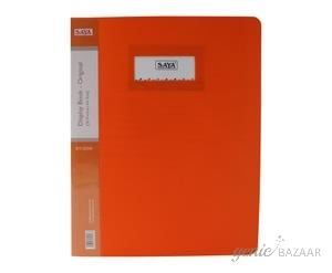 Saya SY-320A U-Orange A4 Size Display Book 20 Pockets