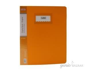 Saya SY-320A Golden-Yellow A4 Size Display Book 20 Pockets