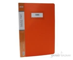 Saya SY-310F U-Orange Foolscap Size Display Book 10 Pockets