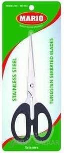 Mario MS002 Scissors (6.5 Inch,  Stainless Steel Tungsten Serrated Blade)