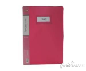 Saya SY-310F Light-Pink Foolscap Size Display Book 10 Pockets