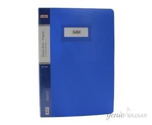 Saya SY-310F Royal-Blue Foolscap Size Display Book 10 Pockets