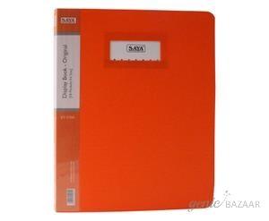 Saya SY-310A Golden-Yellow A4 Size Display Book 10 Pockets