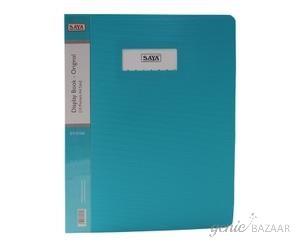 Saya SY-310A Aqua-Blue A4 Size Display Book 10 Pockets