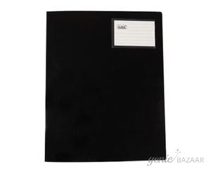 Saya SY-230A Black A4 Size Indexed Display Book Pocktes 30