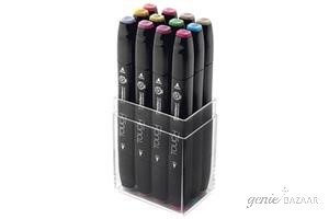 Shinhan Touch Twin Markers (Set Of 12 Pastel Colors)- P-12