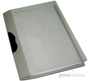 Solo RC 603 Report Cover (Swing Clip/Transparent Top) A4 - Magic Square Grey