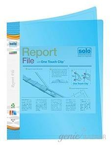 Solo RF 111 Report File F/C - Super Line Transparent Blue