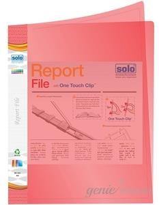 Solo RF 101 Report File A4 - Super Line Transparent Pink