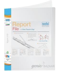 Solo RF 101 Report File A4 - Super Line Transparent White