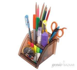 Solo DS 201 Pen Holder - Transparent Brown
