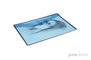 Solo MC 113 My Clear Bag (Button Closer) - Transparent Blue