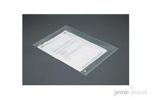 Solo MC 112 My Clear Bag (Button Closer) - Transpartent White