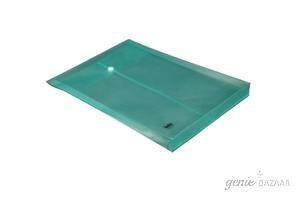 Solo CH 107 Document Envelope (Button) - Transparent Green