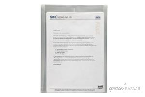 Solo CH 104 Document Envelope (String) - Transparent White