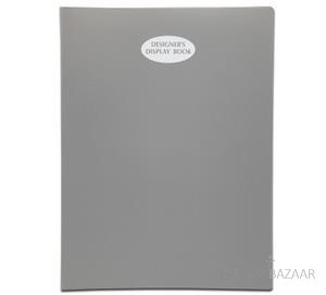 Solo DF 501 Designer's Display Book-20 Pockets (Grey)