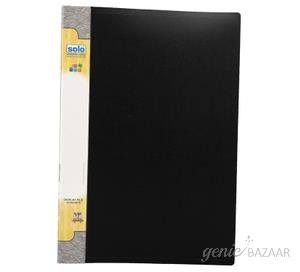Solo DF 210 Display File 10 Pockets - Black