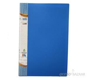 Solo DF 210 Display File 10 Pockets - Blue