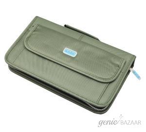 Solo CD 080 Computer CD Wallet & Zipper (Khaki)