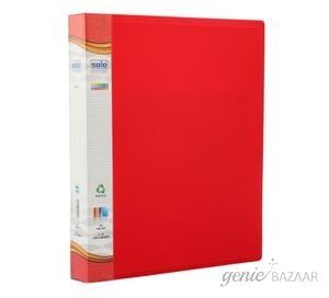 Solo RB 402 Ring Binder-2-D-Ring (Red)