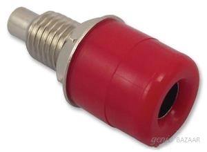 Multicomp RECEPTACLE,  32A,  4MM,  PANEL,  RED