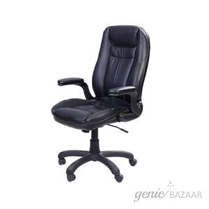 Stellar PU High Back Office Chair Black 530 x 500 x 1030 mm