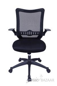 Stellar Medium Back Office Chair Black 500 x 460 x 895 mm