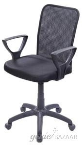 Stellar Medium Back Office Chair Black 480 x 440 x 890 mm
