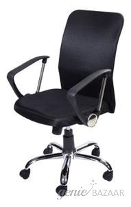 Stellar Medium Back Office Chair Black 450 x 470 x 930 mm