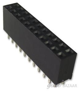 Multicomp SOCKET,  PCB,  2 ROW,  VERT,  50WAY