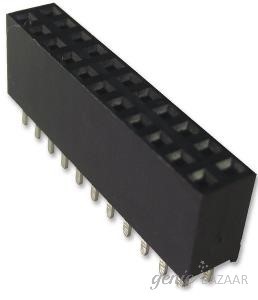 Multicomp SOCKET,  PCB,  2 ROW,  VERT,  40WAY