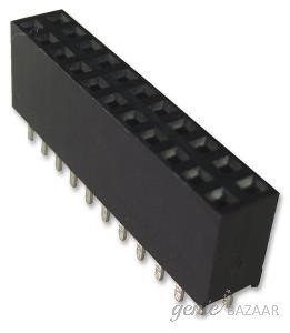 Multicomp SOCKET,  PCB,  2 ROW,  VERT,  20WAY