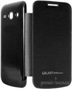 Vizio Galaxy G 350 E Material: Plastic Flip Case (Black)