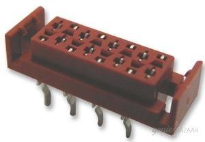 Multicomp SOCKET,  TOP ENTRY,  LOCK,  18WAY
