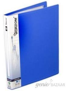 Worldone DB507 Display Book A4 Size (Capacity - 100 Pockets)