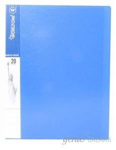 Worldone DB501 Display Book A4 Size (Capacity - 20 Pockets)