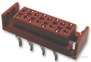 Multicomp SOCKET,  TOP ENTRY,  LOCK,  12WAY