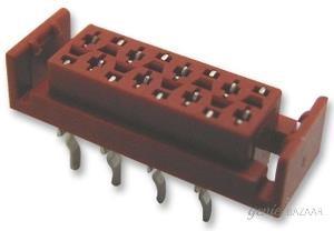 Multicomp SOCKET,  TOP ENTRY,  LOCK,  8WAY