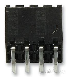 Multicomp SOCKET,  PCB,  2 ROW,  R/A,  10WAY