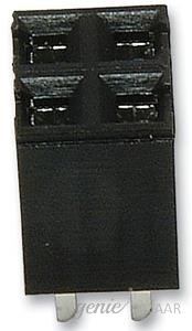 Multicomp SOCKET,  PCB,  2 ROW,  VERT,  12WAY