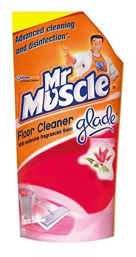 Mr. Muscle Floor Cleaner with Glade - 500 ml (Doy - Floral Perfection)