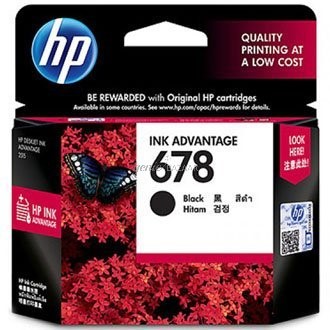 HP 678 Black Ink Advantage Cartridge (CZ107AA)