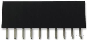 Multicomp SOCKET,  PCB,  1 ROW,  10WAY
