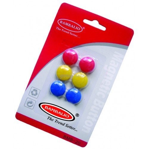 Bambalio Magnetic Button,  20 mm - 6 Pieces