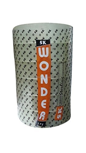 Ravi 5K Wonder Tape,  Transparent,  1 inch,  60m - Pack of 6