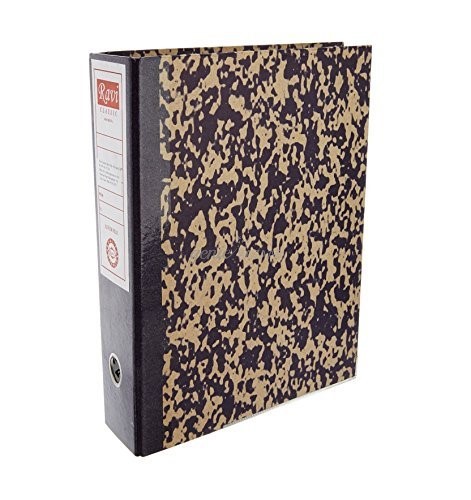 Ravi Classic Box File with Steel Clip - Pack of 4