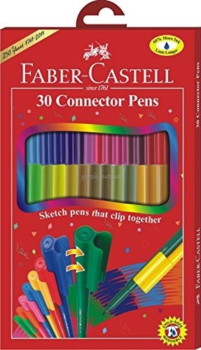 Faber-Castell Connector Pens - Pack of 30